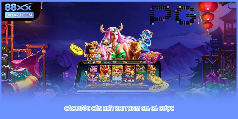 Các bước cần biết khi than gia cá cược