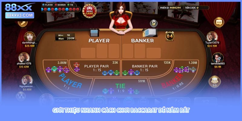 Giới thiệu nhanh cách chơi baccarat dễ nắm bắt
