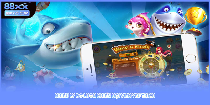 Nhiều lý do luôn khiến hội viên yêu thích